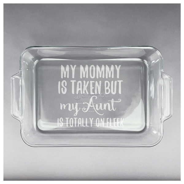 Aunt Quotes and Sayings Glass Baking Dish - APPROVAL (13x9)