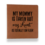 Aunt Quotes and Sayings Leather Binder - 1" - Rawhide