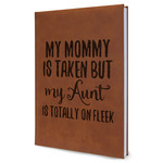 Aunt Quotes and Sayings Leather Sketchbook - Large - Single Sided