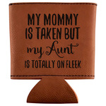 Aunt Quotes and Sayings Leatherette Can Sleeve