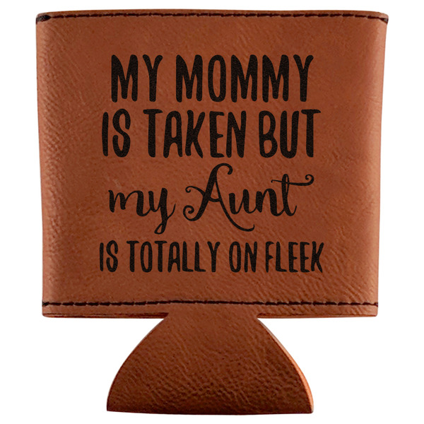 Custom Aunt Quotes and Sayings Leatherette Can Sleeve