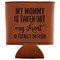 Aunt Quotes and Sayings Leatherette Can Sleeve