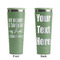 Aunt Quotes and Sayings Light Green RTIC Everyday Tumbler - 28 oz. - Front and Back