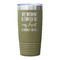 Aunt Quotes and Sayings Olive Polar Camel Tumbler - 20oz - Single Sided - Approval