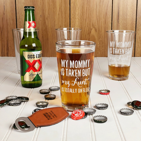 Aunt Quotes and Sayings Pint Glasses - In Context