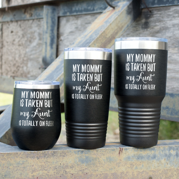 Aunt Quotes and Sayings Polar Camel Tumblers - Group Shot