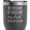Aunt Quotes and Sayings RTIC Tumbler - Black - Close Up
