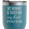 Aunt Quotes and Sayings RTIC Tumbler - Dark Teal - Close Up