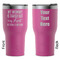 Aunt Quotes and Sayings RTIC Tumbler - Magenta - Double Sided - Front & Back