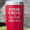 Aunt Quotes and Sayings Red Polar Camel Tumbler - 20oz - Close Up