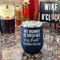 Aunt Quotes and Sayings Stainless Wine Tumblers - Navy - Double Sided - In Context