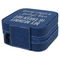 Aunt Quotes and Sayings Travel Jewelry Boxes - Leather - Navy Blue - View from Rear