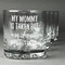 Aunt Quotes and Sayings Whiskey Glasses (Set of 4)