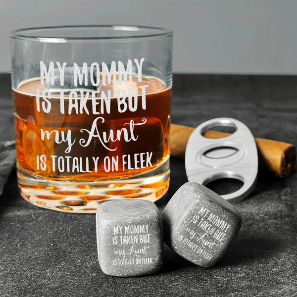 Aunt Quotes and Sayings Whiskey Stones - Set of 9 - In Context