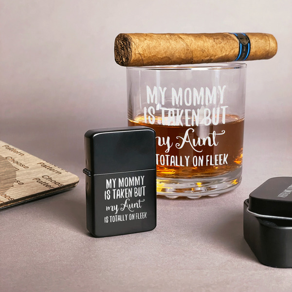 Aunt Quotes and Sayings Windproof Lighters - Black - In Context