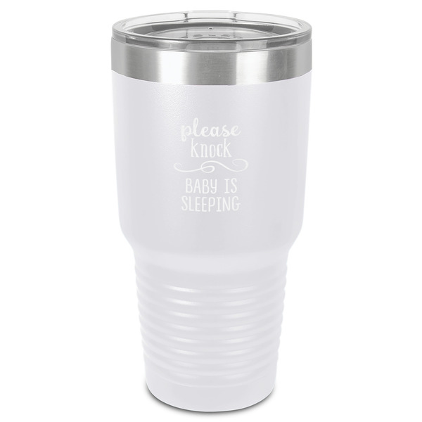 Custom Baby Quotes 30 oz Stainless Steel Tumbler - White - Single-Sided