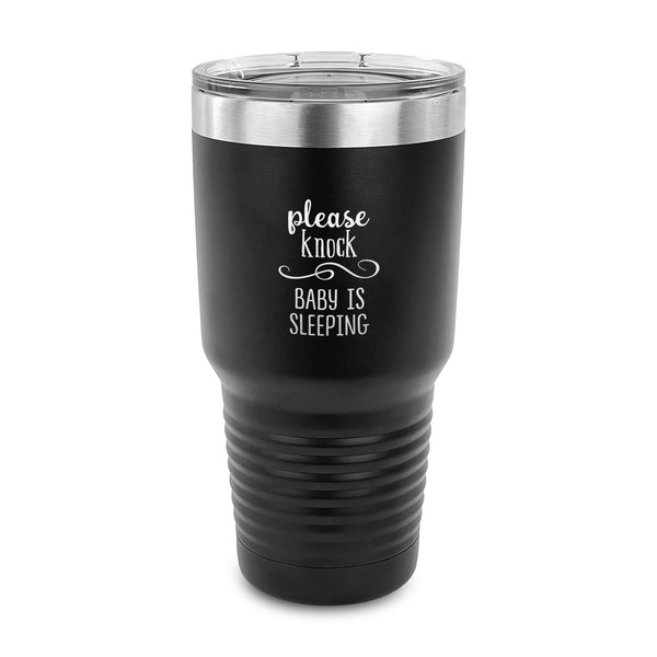 Custom Baby Quotes 30 oz Stainless Steel Tumbler - Black - Single Sided