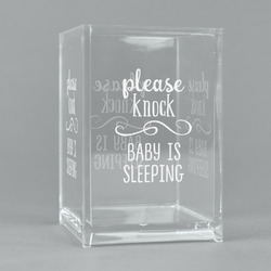 Baby Quotes Acrylic Pen Holder