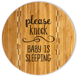Baby Quotes Bamboo Cutting Board