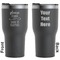 Baby Quotes Black RTIC Tumbler - Front and Back