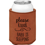 Baby Quotes Leatherette Can Sleeve - Double Sided (Personalized)