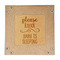 Baby Quotes Genuine Leather Valet Trays - FRONT (flat)