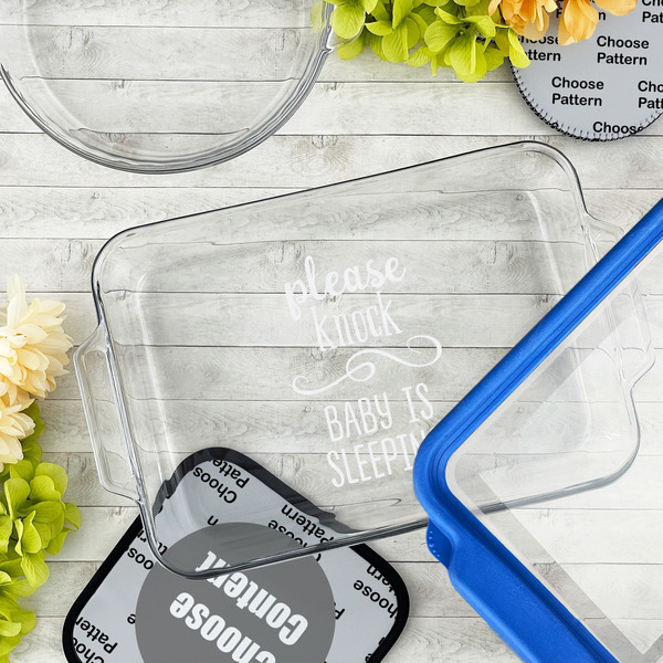 Baby Quotes Glass Baking Dish - LIFESTYLE (13x9)