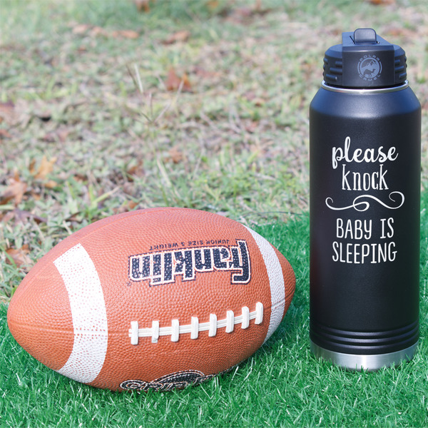 Baby Quotes Laser Engraved Water Bottles - In Context