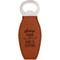 Baby Quotes Leather Bar Bottle Opener - Single