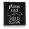 Baby Quotes Leather Binder - 1" - Black