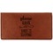 Baby Quotes Leather Checkbook Holder - Main