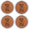 Baby Quotes Leather Coaster Set of 4