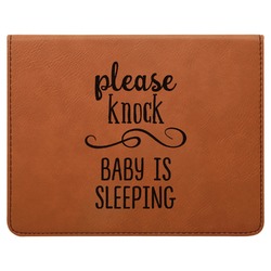 Baby Quotes Leatherette 4-Piece Wine Tool Set