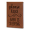 Baby Quotes Leatherette Journal - Large - Double Sided