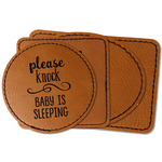 Baby Quotes Faux Leather Iron On Patch