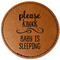 Baby Quotes Leatherette Patches - Round