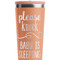 Baby Quotes Peach RTIC Everyday Tumbler - 28 oz. - Close Up