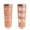 Baby Quotes Peach RTIC Everyday Tumbler - 28 oz. - Front and Back