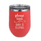 Baby Quotes Stainless Wine Tumblers - Coral - Single Sided - Front