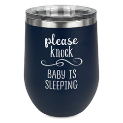 Baby Quotes Stemless Stainless Steel Wine Tumbler