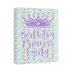 Birthday Princess Canvas Print - 11x14 (Personalized)