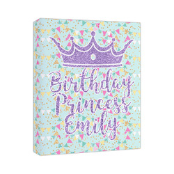 Birthday Princess Canvas Print - 11x14 (Personalized)