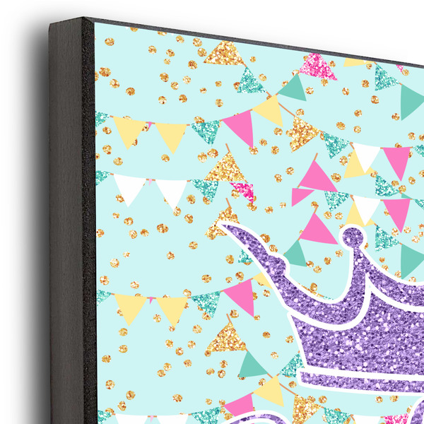 Birthday Princess 11x14 Wood Print - Closeup