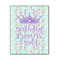 Birthday Princess Wood Print - 11x14 (Personalized)