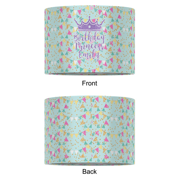 Birthday Princess 12" Drum Lampshade - APPROVAL (Fabric)