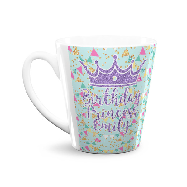 Birthday Princess 12 Oz Latte Mug - Front
