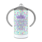 Birthday Princess 12 oz Stainless Steel Sippy Cup (Personalized)