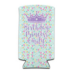 Birthday Princess Can Cooler (tall 12 oz) (Personalized)