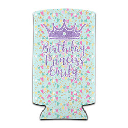 Birthday Princess Can Cooler (tall 12 oz) (Personalized)