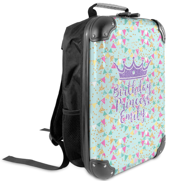 Custom Birthday Princess Kids Hard Shell Backpack (Personalized)